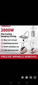 Garment ironing machine vertical hand held steam