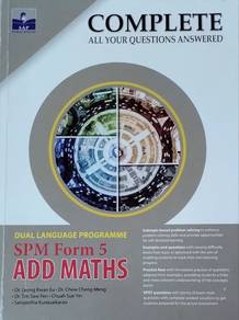 Additional Mathematics Revision Books