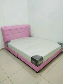 katil Dan tilam queen size 8inci