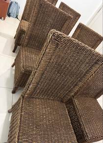 Set dining table with 8 chairs