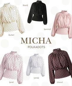 Micha blouse polka