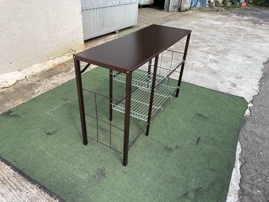 3VKR03-C NEW*Meja Rak Dapur Besi 3V Kitchen Rack