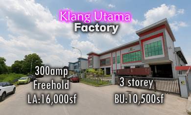 Warehouse / Factory For Sale in Kapar,SGR