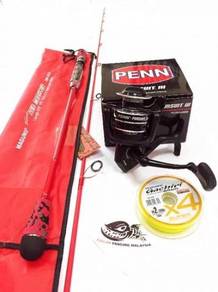 Maguro red monster rod combo penn persuit reel