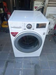 14kg front load washer jenama LG 14kg dd inventer