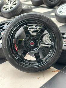 Te37 17 inch sportrim Exora preve s70 lancer