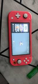nintendo switch lite jungle pink 