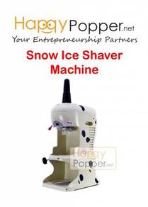 Mesin Ais Kacang Ice Shaver Machine White with Dot