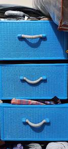 3 storage plastic cabinet
