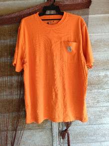 authentic, bright orange Carhartt Loose Fit short-
