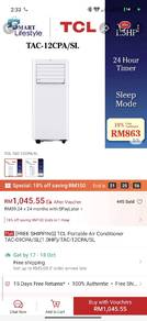 TCL Portable Air Conditioner 1.5 HP