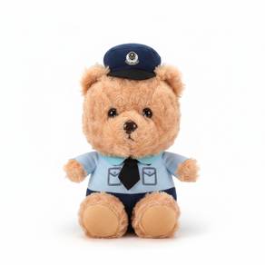 23cm Kawaii Police Officer Plush Toy