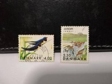 1999 Denmark Stamps Birds