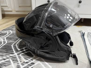 Carbon Helmet HJC F100 Use Only 2 Times
