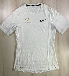 Nike Pro Saurus Japan Fitted White Tee #DR Used