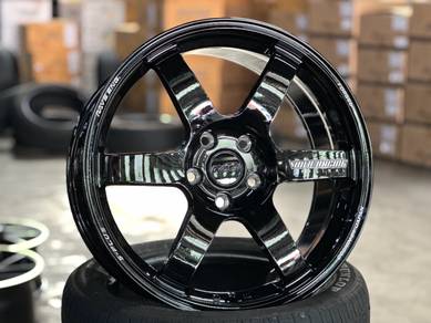 NEW 18 AOW TE37 Rim Civic Camry CX3 CX30 HRV CRV