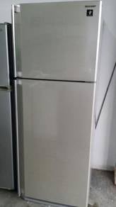 Sharp Peti Ais Fridge 2 Doors Refrigerator Sejuk