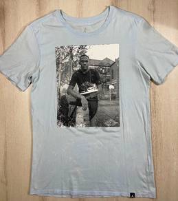 Air Jordan Graphic White Tee #AY2 Used