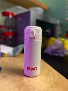 SPAO Mini Thermal Flask / Vacuum Tumbler (White)