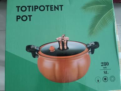 Pumpkin ceramic cooking pot