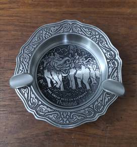 pewter ashtray Thailand