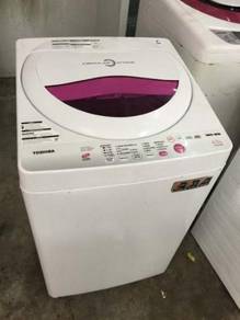 6.5kg Toshiba Washing Pink Machine Mesin Basuh Top