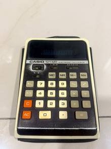 kalkulator vintage CASIO 121-MR 1970s