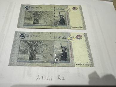 Malaysia 50 Ringgit RM50 50th anniversary