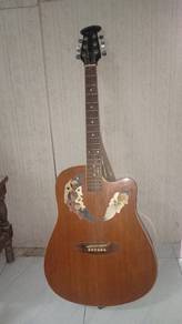 guitar acuastic jenama pepatung
