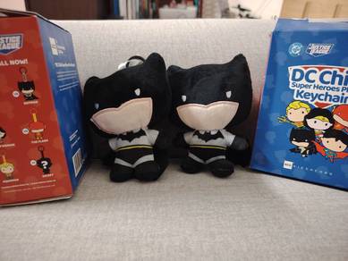 AIK CHEONG X DC CHIBI Superheroes Plush Keychain