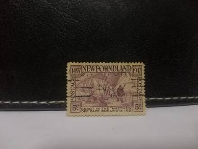 1947 Canada Newfoundland Stamp Ship