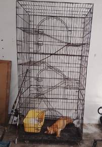 sangkar kucing 5 tingkat