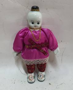 Vintage Japanese Porcelain Kewpie Style Doll.