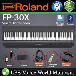 Roland FP-30X 88 Key Digital Piano Portable Packag