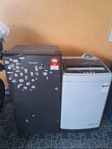 refrigerator and washer machine 
