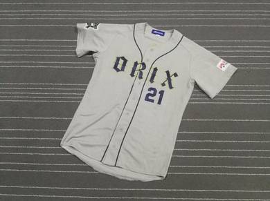 ORIX BUFFOLOES 21 by MIZUNO baseball jerseys size