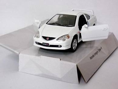 Honda Integra DC5 TYPE R 1/34 Die cast car - White