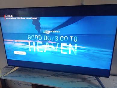 Android TV 4K Sharp 60 inci good free netflix