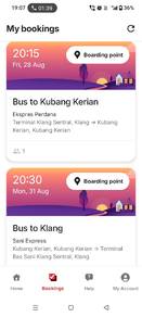 Tiket Bas Pergi & Balik