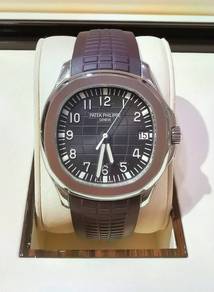 Pre-Owned Patek Philippe 5167/A Aquanaut Grey Dial