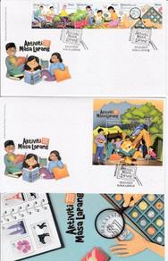 First Day Cover Leisure Time Activities Msia 2022