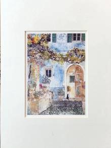 Watercolor Mediterranean Painting 📢