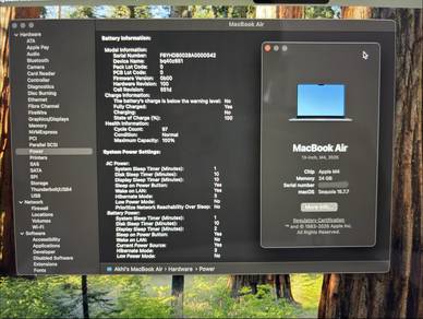 MacBook Air 13, M4 Chip, 24GB RAM, 512GB Storage