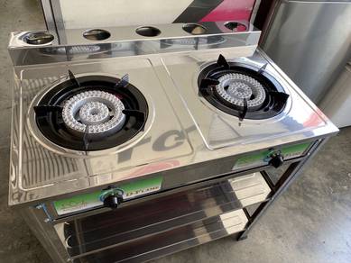 New Stainless steel RACK GAS COOKER 6Ja1n