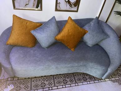 Sofa Ruang Tamu Set 3+1+1 Modern Cantik