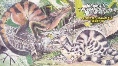 Miniature Sheet Protected Mammals Series 2 2000
