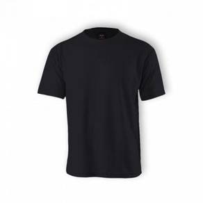 T-shirt Adult Plain Round Neck Enzo Code3000 Black