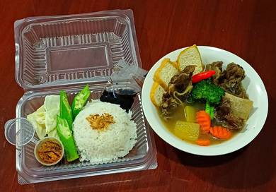 Set Nasi Salai / Selera Kampung / Dagung