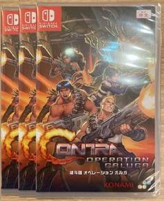 NEW Nintendo Switch Game Contra Operation Galuga