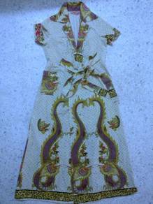 BEAUTIFUL BATIK PRINT TIMELESS 48 inches Dress